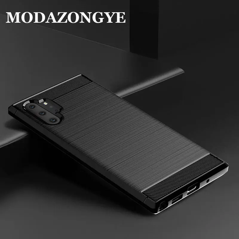 For Samsung Galaxy Note 10 Plus Case Silicone Soft TPU Back Cover Phone 10+ Note10 | Мобильные телефоны и аксессуары