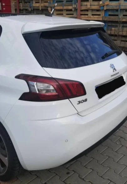 Для peugeot 308S спойлер хэтчбек ABS Материал заднее крыло автомобиля праймер цвет для