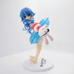 Японского аниме фигурку Дата Живая йошино в купальнике ПВХ 18 см Модель Коллекция малыш Сексуальная Симпатичные статуэтки подарок на день