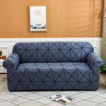 

New Elastic Tight Wrap All-inclusive Sofa Cover For Living Room Spandex Couch Cover Sectional Furniture Slipcover 1/2/3/4 Seater
