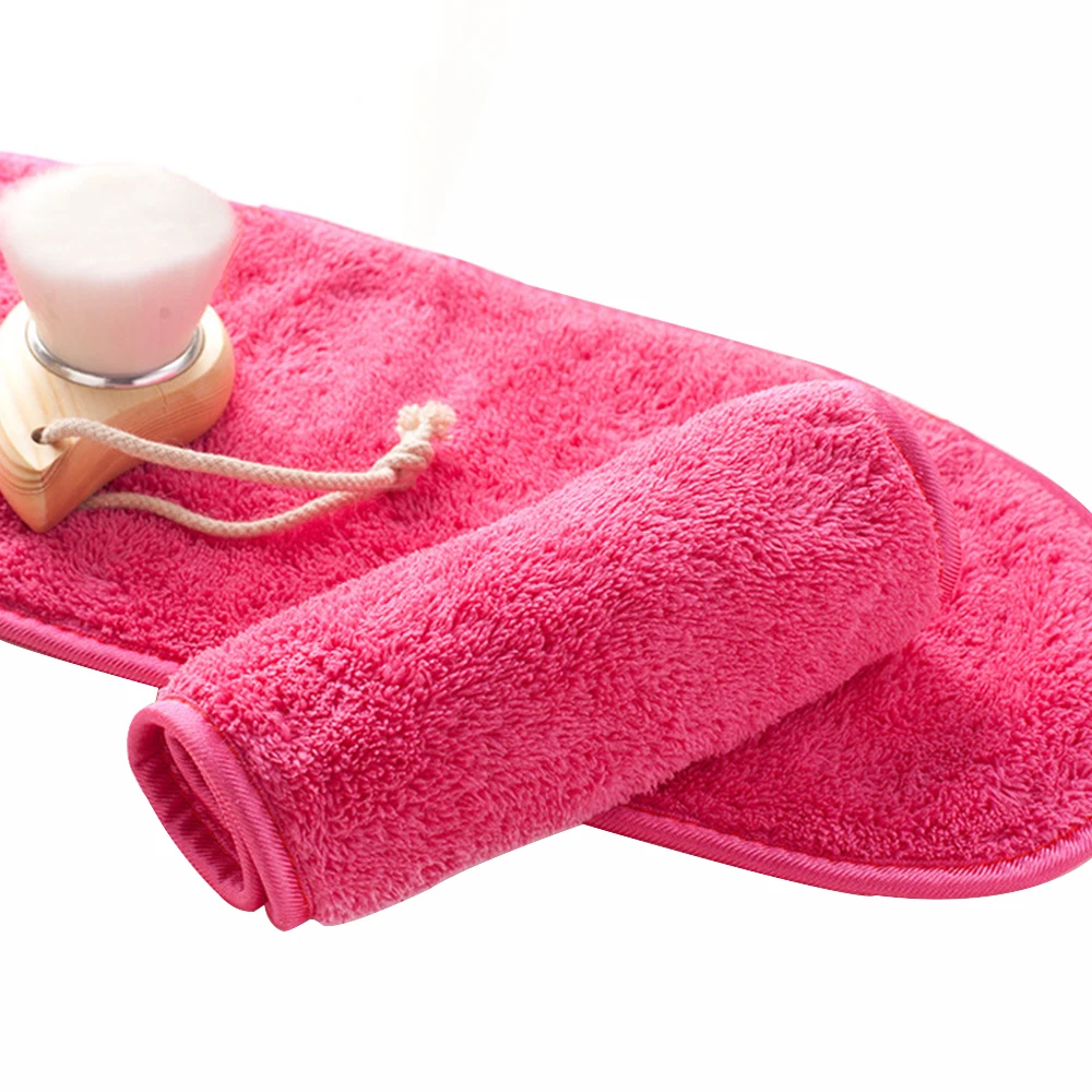 100% micro fiber Face Cleaning Towel Makeup Remove Pad Hand Care Magic Bathroom Sport Waffle 40x18cm Bath Tool | Дом и сад