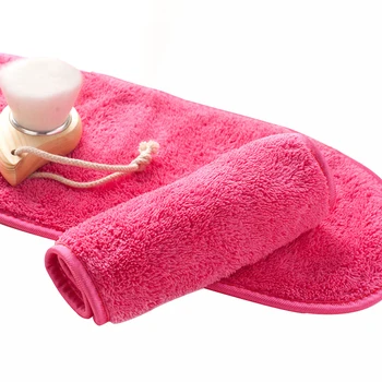 

100% micro fiber Face Cleaning Towel Makeup Remove Pad Hand Towel Face Care Magic Bathroom Sport Waffle Towel 40x18cm Bath Tool