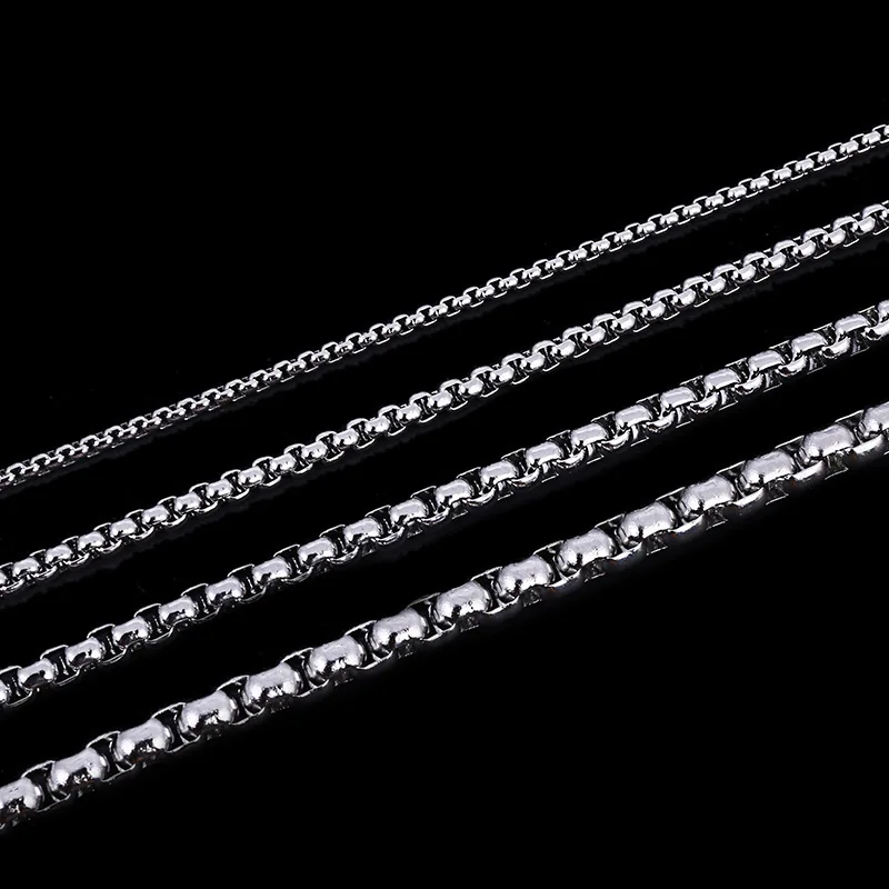 

2019 Sale Moana Choker Collares Steel Square Pearl Necklace, Jewelry Wholesale Distribution Chain 3 Mm Thick Of Diy Accessories