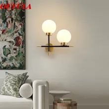 Applique murale LED moderne en cuivre, 8M, luminaire décoratif et créatif, pour Foyer, couloir, chambre à coucher