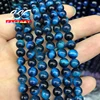 5A Quality Natural Stone Blue Tiger Eye Beads Round Loose 4 6 8 10 12 14 mm Size Beads For Jewelry Making DIY Bracelet ► Photo 2/5