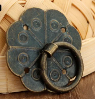 

10pcs Classical Bronze Tone Quincunx Drawer Cabinet Desk Door Pull Box Handle Knobs Furniture Handles Hardware With Screw