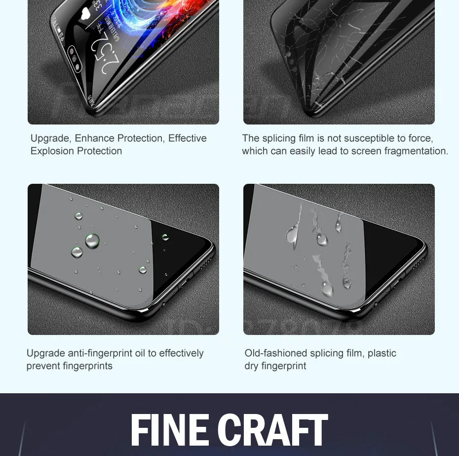 3 шт. полное покрытие из закаленного стекла для huawei P20 Pro P30 Lite P Smart P10 Plus Защита экрана для Honor 20 10 Lite 8X стеклянная пленка
