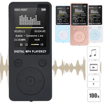 

Portable MP 3 4 Lossless Sound Music Player FM Recorder walkman player mini Support music, radio, recording, E-book