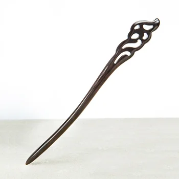 

Wooden Hair Sticks Natural Ebony Hair Chopsticks Vintage Hair Pin Hair Accessory For Women Ladies