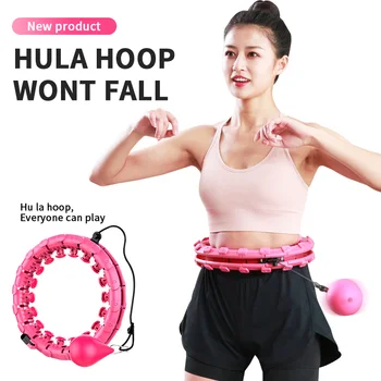 

Home Training Smart Sport Hoop With Detachable Adjustable Auto-Spinning Thin Waist Abdominal Exercise Gym Hoop Fitness Equipment