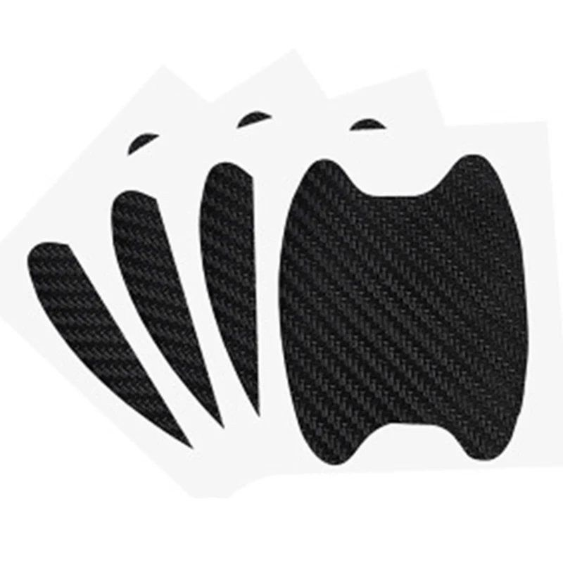 

Auto automatic door handle carbon fiber scratch-resistant film protection universal decoration sticker