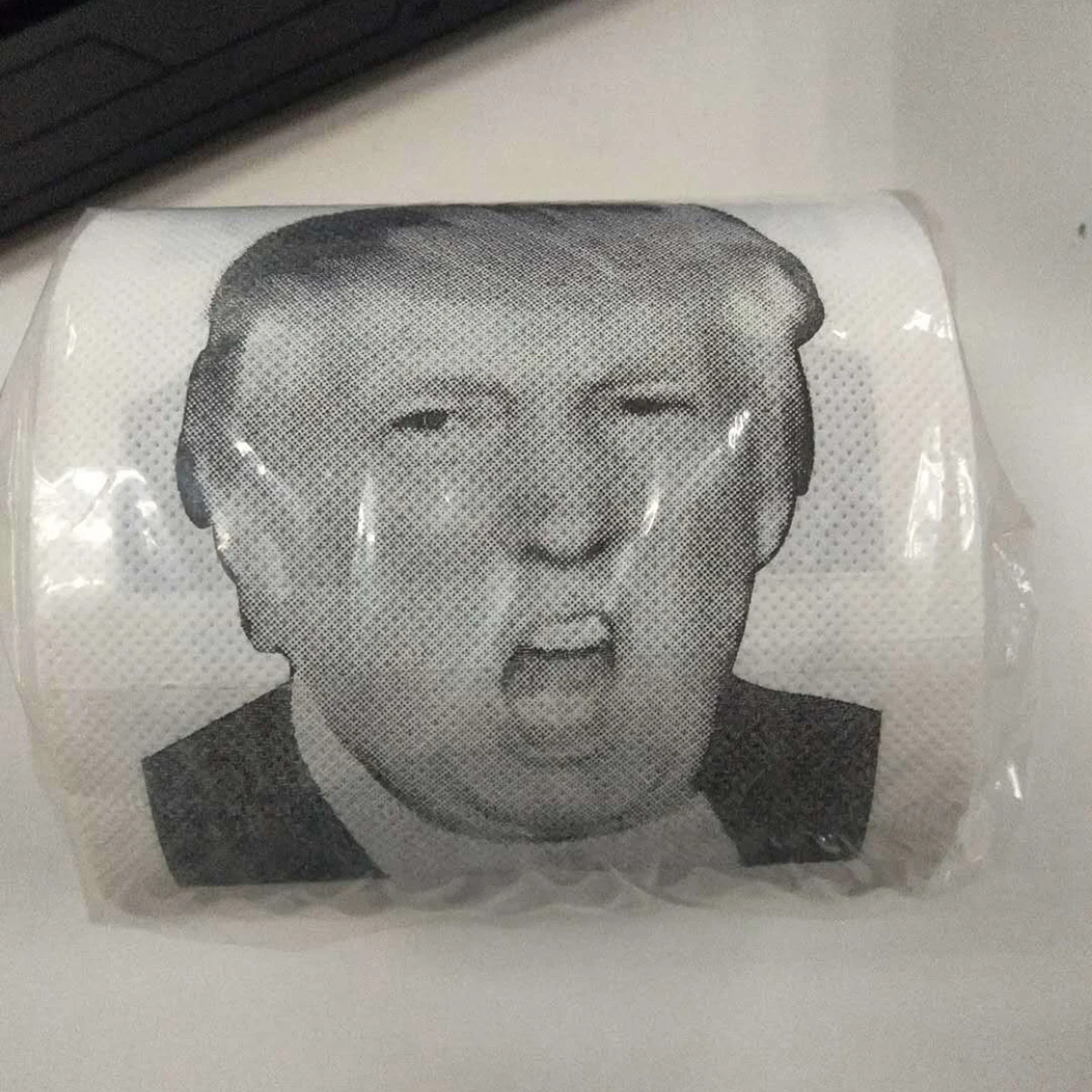 Трамп,$100, доллар, купюр, рулон туалетной бумаги, шалость для ванной, шутки, развлечения, рулонная бумага, Трамп, новинка, Забавный кляп, подарок, Прямая поставка