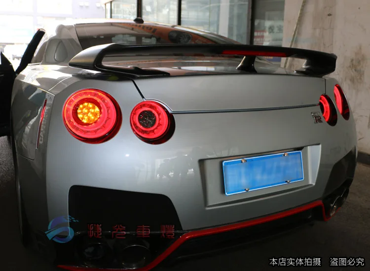 Car Styling for Nissan GT-R LED Tail Light 2009-2017 GTR Tail Lamp LED ...