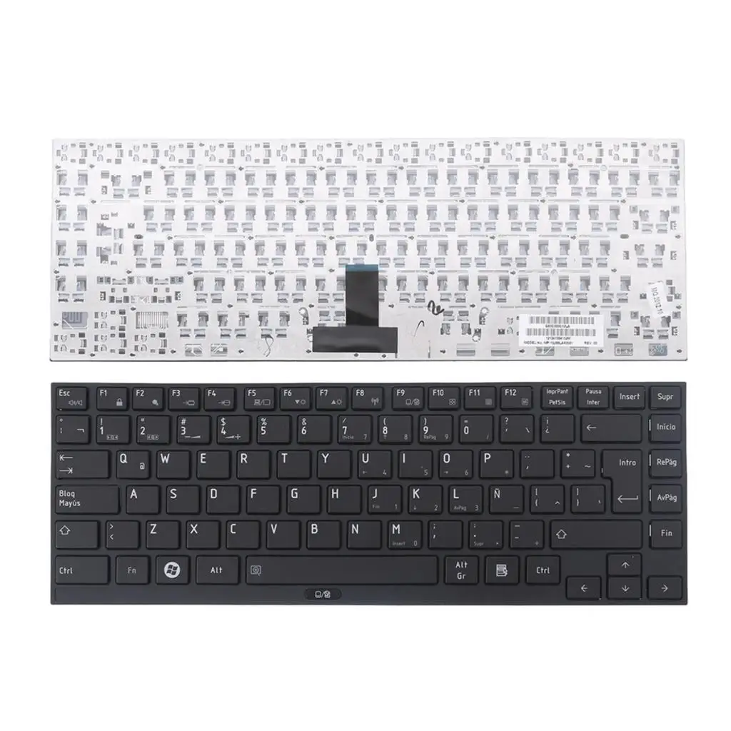 Заменяемые клавиатуры для ноутбука латинская раскладка Toshiba R700 R705 R830 R835 R730 R731 R630
