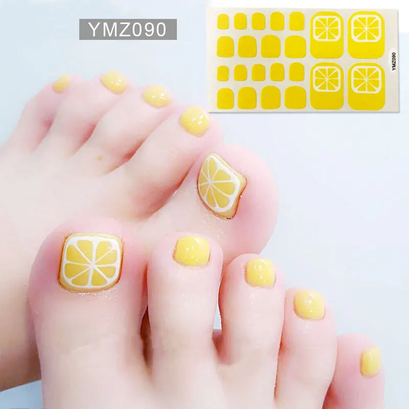 YMZ090 Lamemoria, новые стикеры на ногти, клей, лак для ногтей, обертывания для пальцев ног, блестящие, однотонные, серебристые наклейки, полоски для ногтей, маникюр для девочек - Цвет: YMZ090