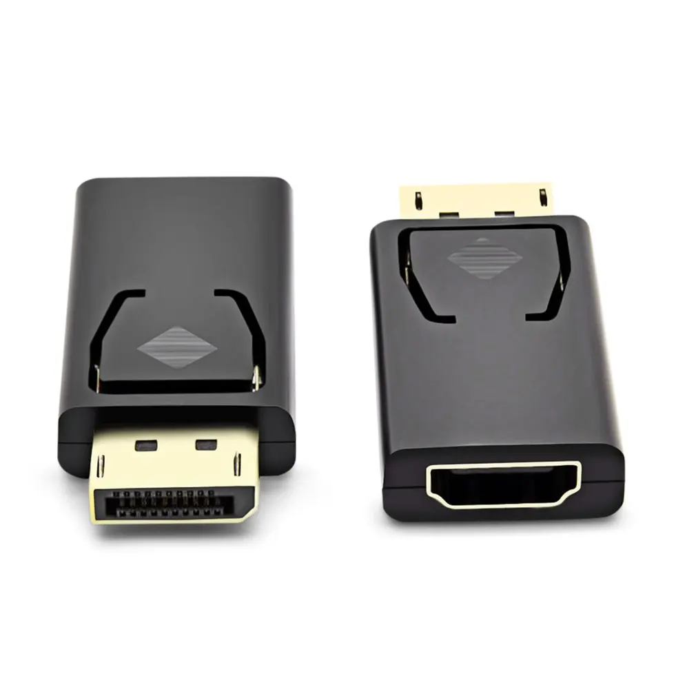 Onleny Mini display port папа-папа HDMI конвертер 1080P Адаптер DP к HDMI позолоченный штекер ABS корпус Поддержка горячий штекер