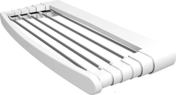 

GIMI Telepack 50 Stendibiancheria da Parete Salvaspazio, Telescopico, 60 x 39 x 8 cm, Alluminio e Resina, 3.5 m