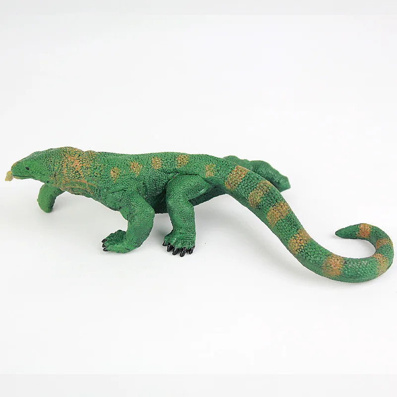 Приграничная модель ящерицы диких животных Komodo Goanna модель Пластиковые Твердые статические детские игрушки украшения