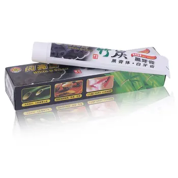 

100g Teeth Whitening Toothpaste Oral Hygiene Bamboo Charcoal Toothpaste Universal Home Black Toothpaste Teeth Care Accessory