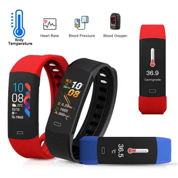 

Smart Bracelet Watch Men Women Blood Pressure Fitness Bracelet Heart Rate Monitor Waterproof Activity Tracker Smartband