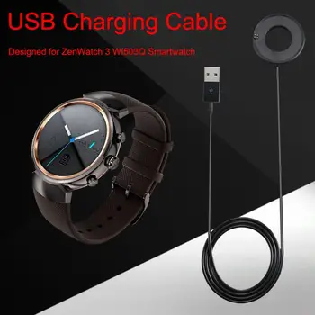

Portable USB Charger Dock Replacement USB Charging Cable Smartwatch Fast Charging Adapter for ASUS Zen Watch 3 Accessories
