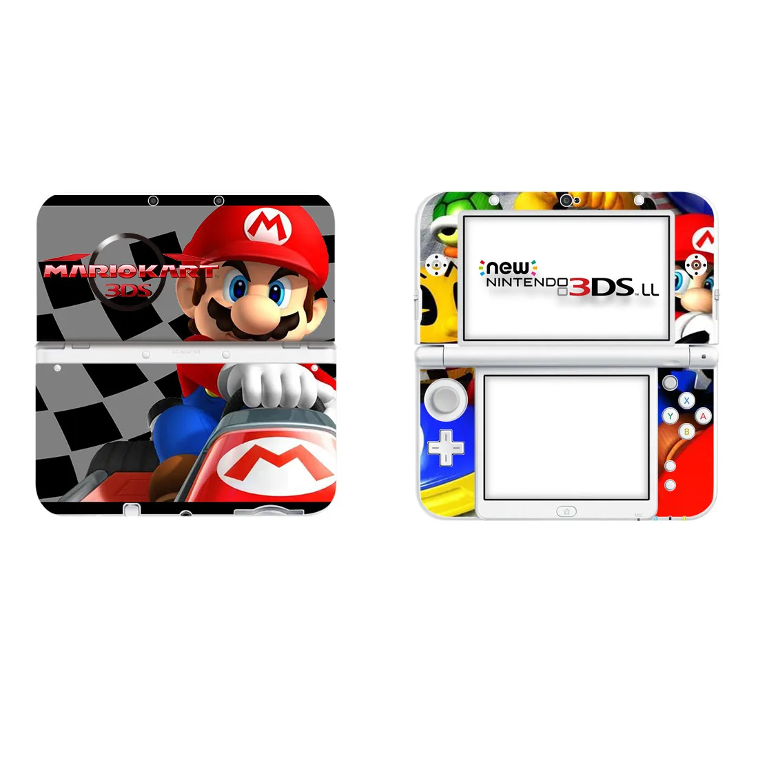 Супер Марио полное покрытие наклейка Кожа Наклейка для NEW 3DS XL Скины Наклейка s для NEW 3DS LL Виниловый протектор кожи наклейка