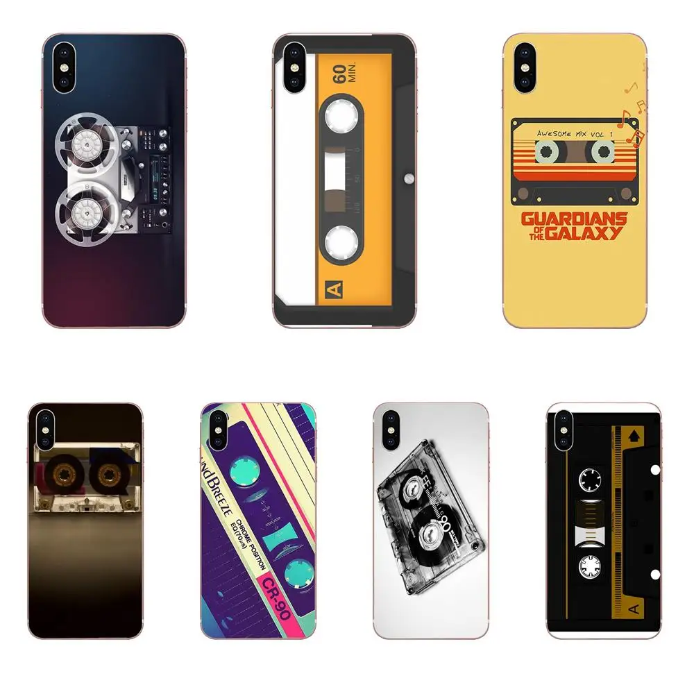 

For Sony Xperia Z Z1 Z2 Z3 Z4 Z5 compact Mini M2 M4 M5 T3 E3 E5 XA XA1 XZ Premium Ultra Thin Vintage Tape Cassette Phone