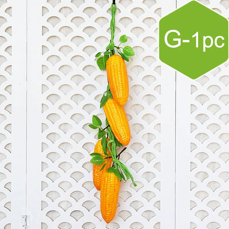Artificial Fruit Vegetables Foam Fake Chili Pepper For Kitchen Garden Home Wall Decor