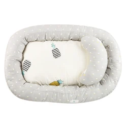 Transat Portable pour nouveau né de 0 à 1 ans, lit doux et respirant, couffin, matelas pour bébé 