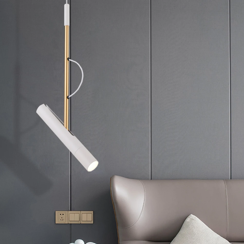 Прикроватный подвесной светильник для кухни, популярный подвесной светильник, Светодиодный точечный светильник, регулируемый подвесной светильник