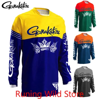 

2020 New Summer Anti-uv Sun Protection Fishing shirt Sweatshirt Breathable Fishing Jersey Quick Dry Fishing Long-sleeve Clothing