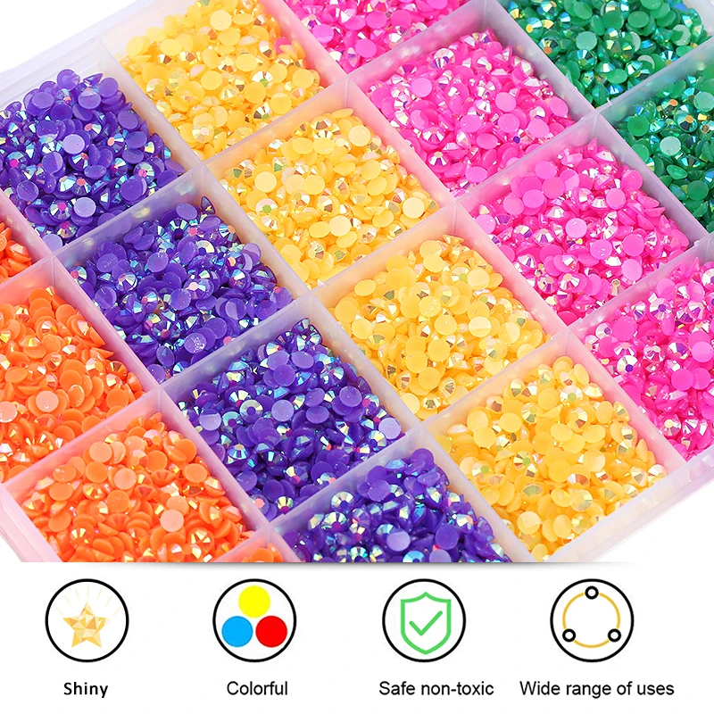 Large Resin Rhinestone Kit- 4MM