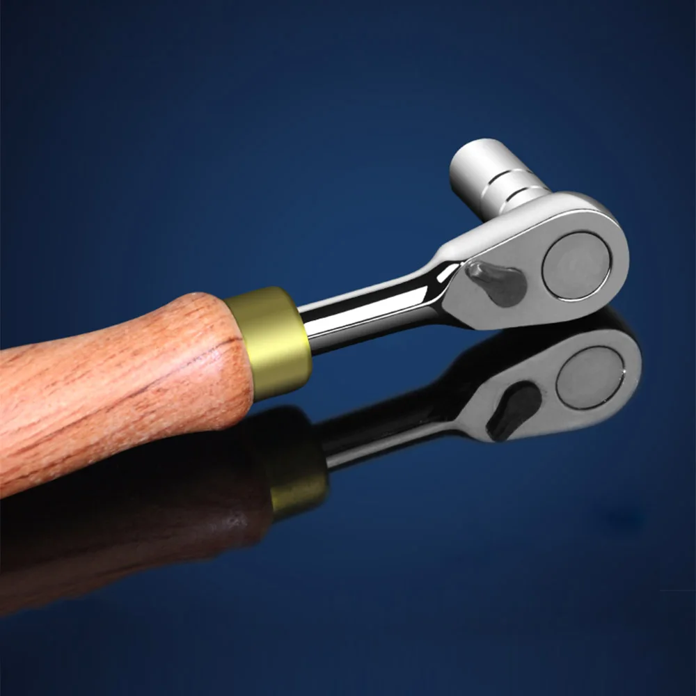 1 шт. Профессиональный восьмиугольный гаечный ключ RedWood ключ l-образный рояльный металлический тюнер ключ инструмент для ремонта Dulcimer guzheng