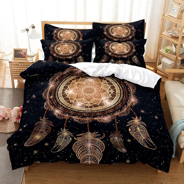 Simple Dreamcatcher Bedding Set 2/3pcs Bed Sets Twin Full Queen King Size Adult Child Luxury Family Duvet Cover