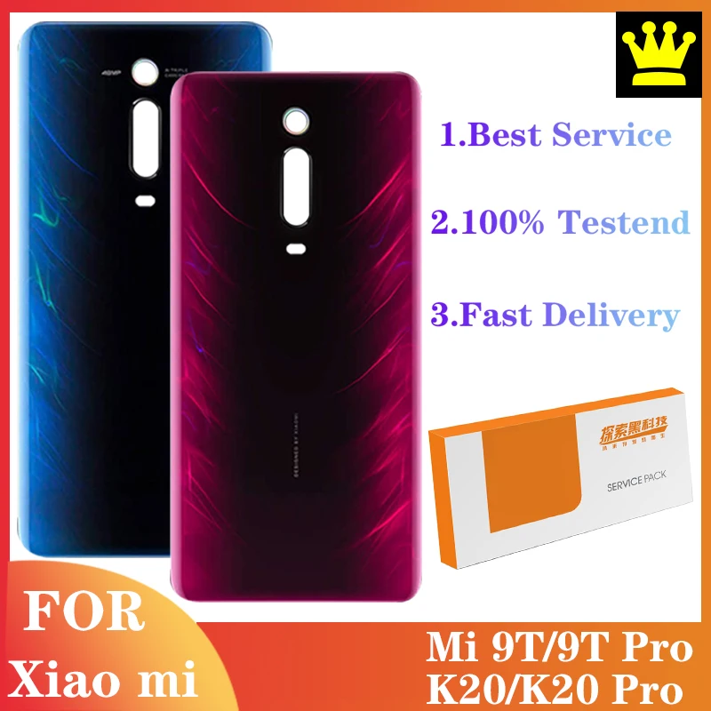 Оригинальный задний корпус для Xiaomi Mi 9T Pro задняя крышка аккумулятор аккумулятора