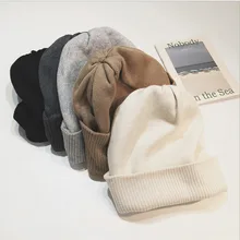 Женские мужские шапки, обычная вязаная шапка, праздничная Клубная зимняя теплая моющаяся шапка, запонка, шлёпанцы, шапка с черепом, лыжная