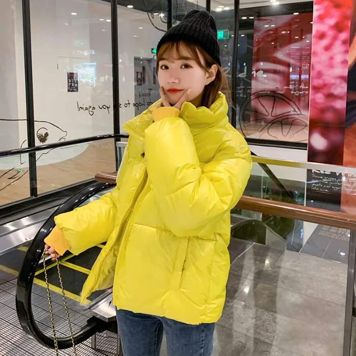 

2019 Winter New Style Online Celebrity down Jacket Women's Short Cotton Coat inflooring dong Door Coat Korean-style Students dow