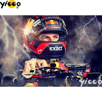 

5D DIY diamond Painting Cross Stitch full square drill embroidery famous racing driver Diamond mosaic Home Decor Gift BX0398