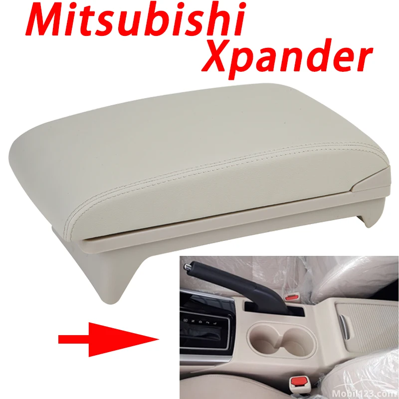 Для Mitsubishi Xpander подлокотник коробка Универсальная автомобильная центральная консоль caja Модификация аксессуары двойной поднятый с USB