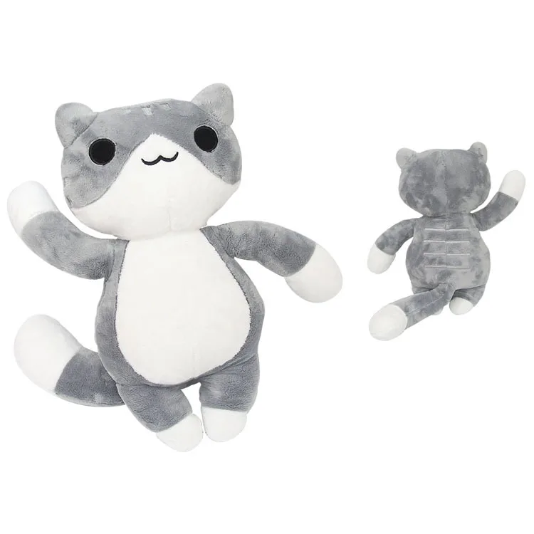 Кошка внутренний двор Neko Atsume пельмень кошка плюшевые игрушки Маленькая подвеска кошка школьная сумка Подвеска подвесное украшение 8 см
