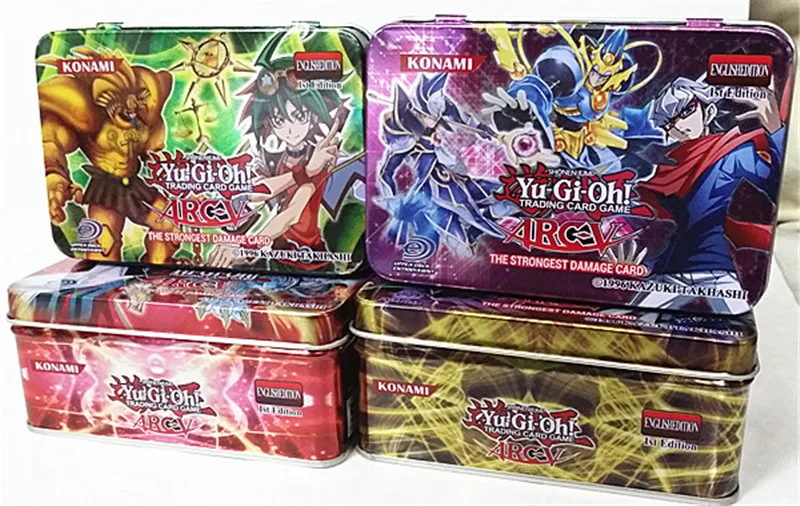 41 шт./компл. Yu-Gi-Oh игры не повторяя английские карточки игровая коллекция карт с игрушки для детей Рождественский подарок с коробкой