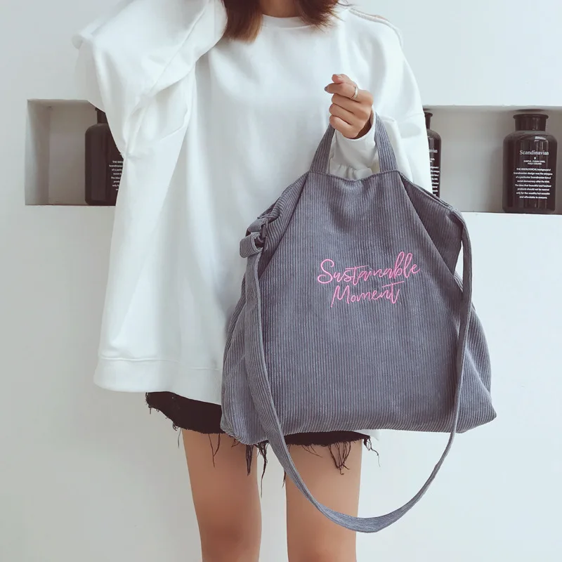

2019 The new JIULIN high-quality Korean style embroidery wick for students in bag women handbag