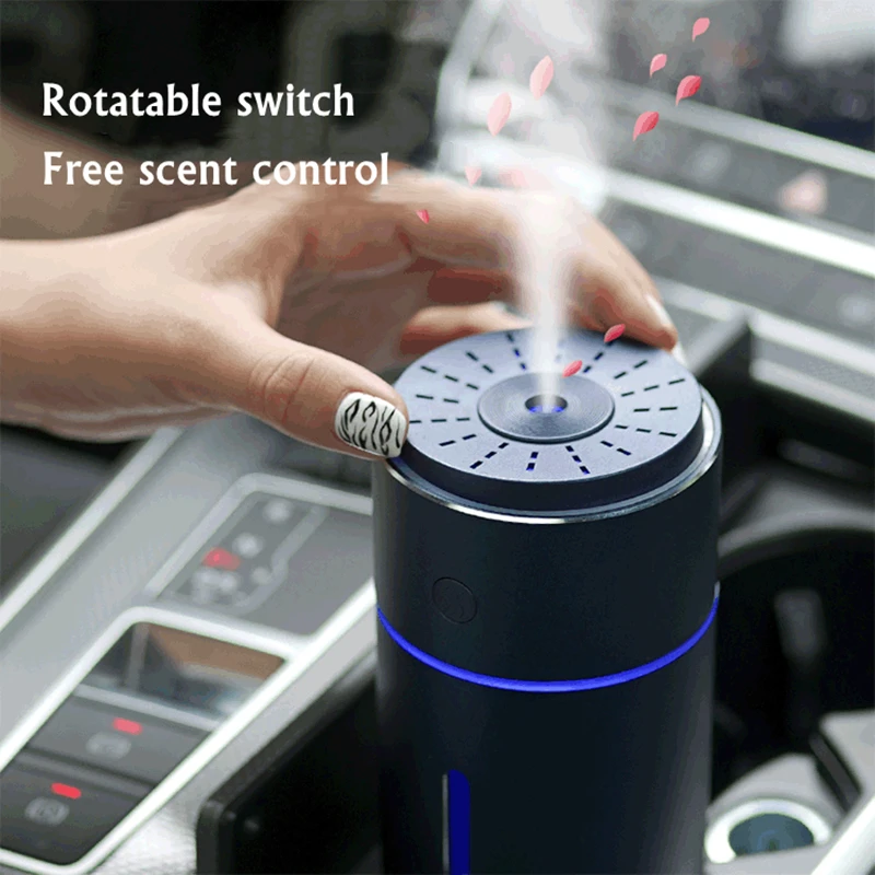 Humidificateur d'air intelligent à ultrasons, diffuseur d'arômes à brume  fraîche avec lumière LED pour document, brumisateur de bureau et de voiture  - AliExpress