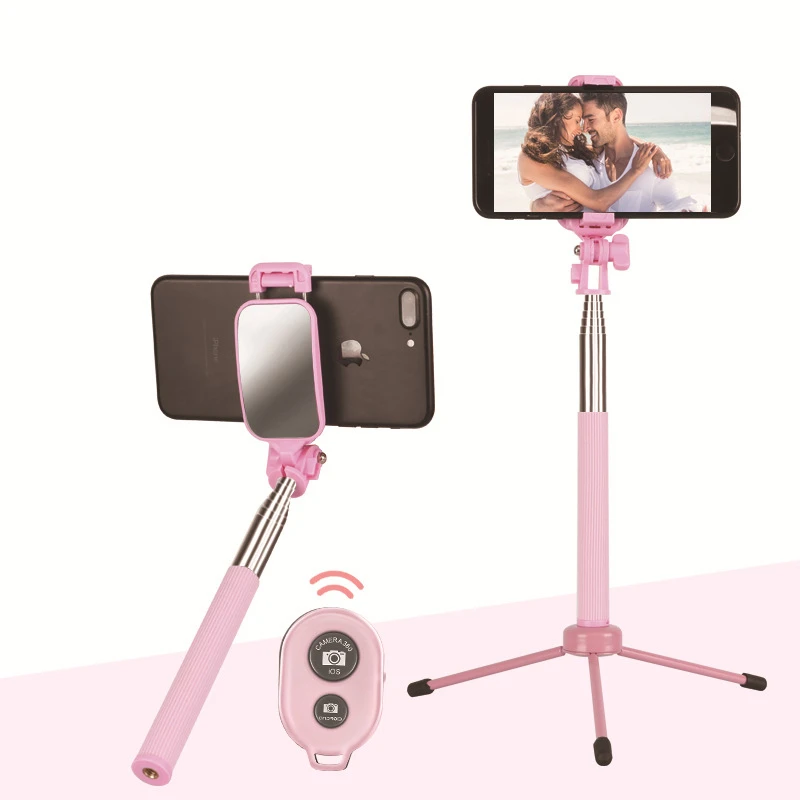 

Multi-function Selfie Stick Tripod Table Holder Wired/Wireless Selfiestick Handsfree Holder for iPhone/Samsung/Xiaomi Holders