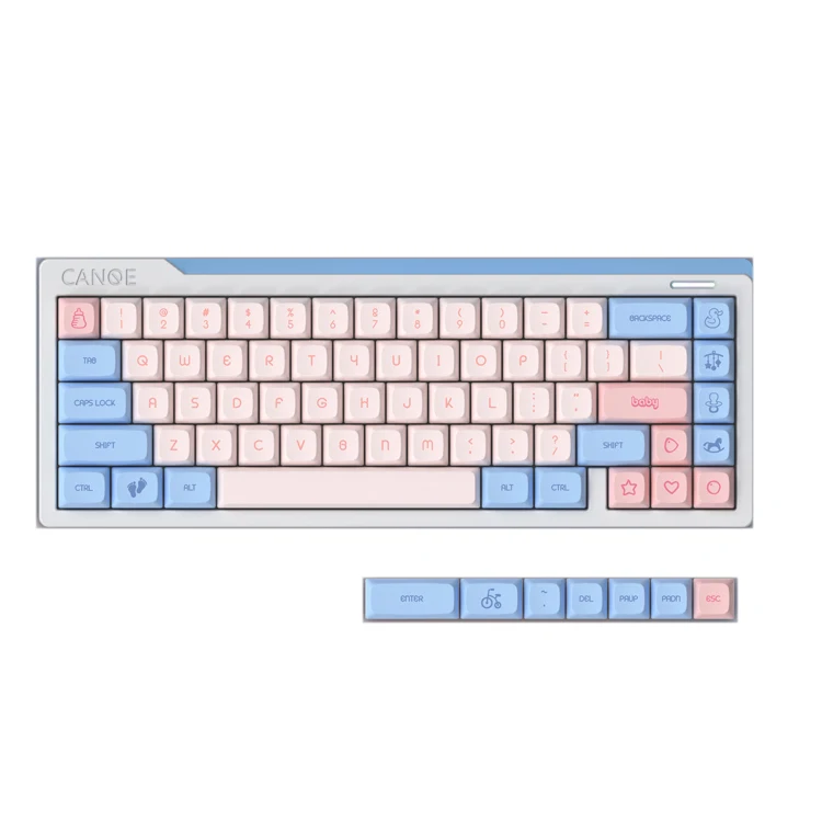  Baby Theme 104 Keys Keycap Set for Gaming Mechanical Keyboard 104PG Sublimation minila67 GH60/64/68
