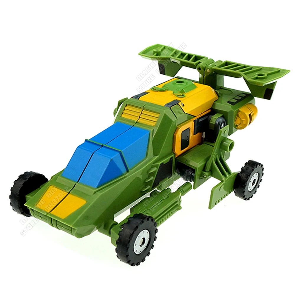 Claasical Transformer Green Chost Yoiken Car Helicopter Transformation 3 Model Figure Robot Alteration Man Toy