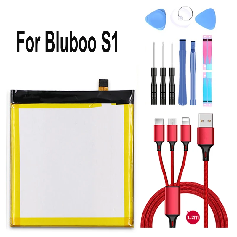 YDLBAT аккумулятор 3500 мАч для BLUBOO аккумуляторов S1+ usb-кабель+ набор инструментов