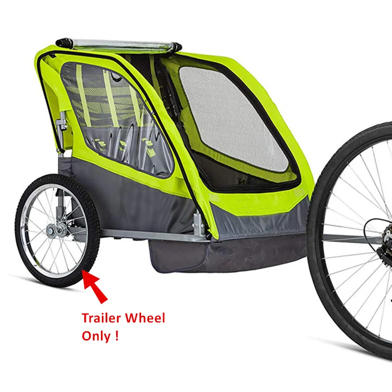 Bike Trailer Wheel 16X1.75" For Chile Bike Trailer Pet Bicycle Accessory