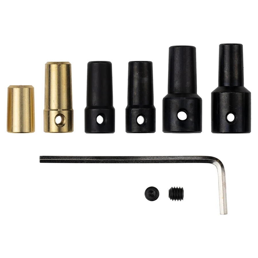 1PCS 3.17mm/4mm/5mm/6mm/6.35mm/7mm/8mm/10mm/11mm/12mm Motor Shaft Coupler Sleeve Coupling B10 Drill Chuck Taper Connecting Rod