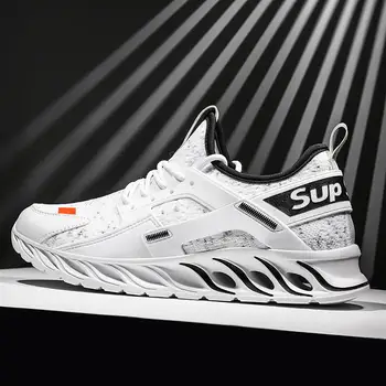 

running shoes for men woman sport sneakers zapatillas hombre deportiva sport white basket Mesh ventilation blade shoe New